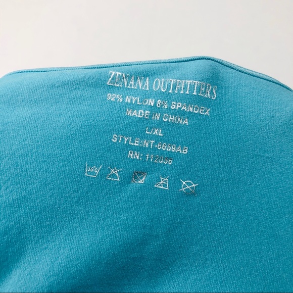 Zenana Outfitters Blue Bralette - Picture 6 of 6